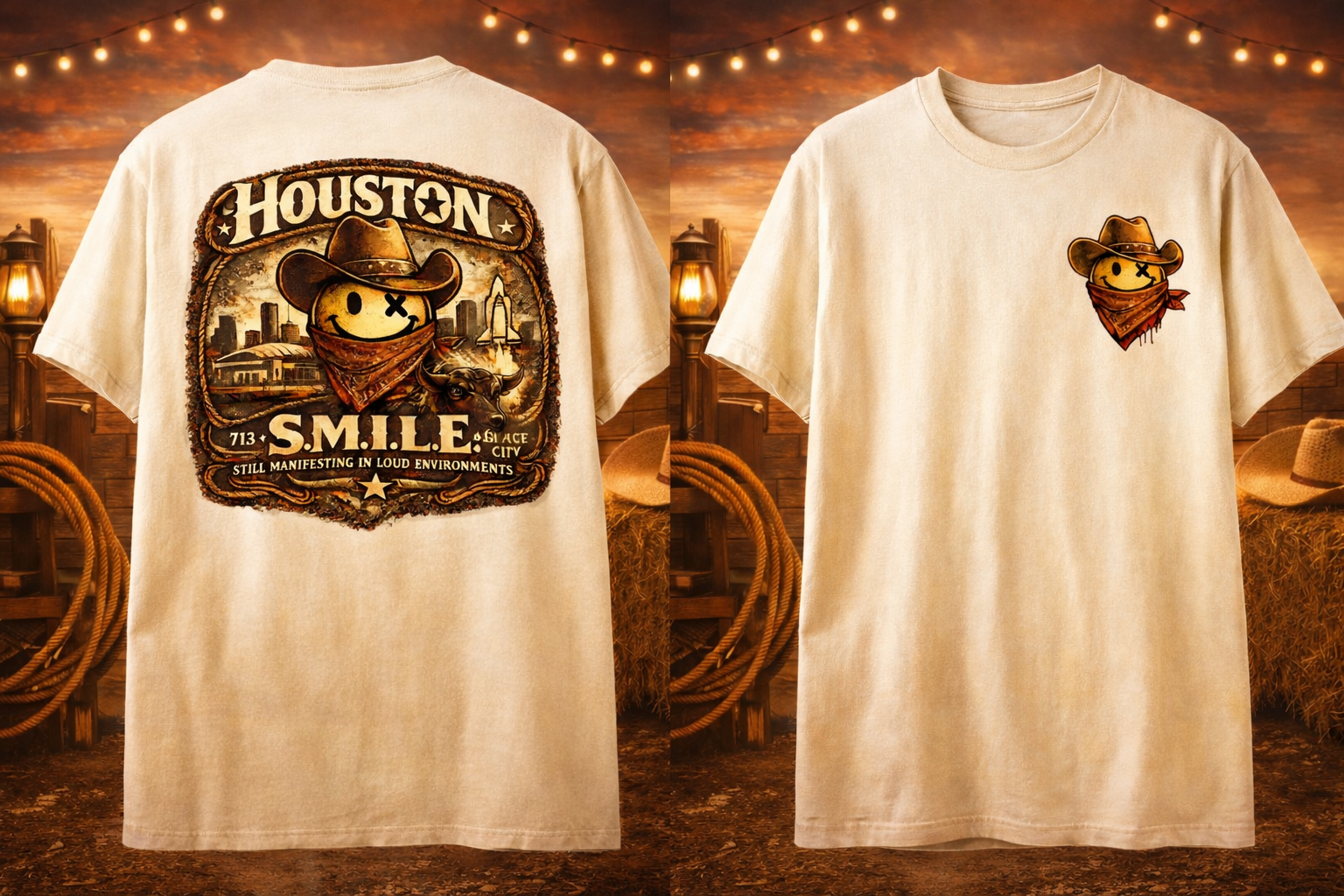 S.M.I.L.E. Houston Rodeo Edition Tee