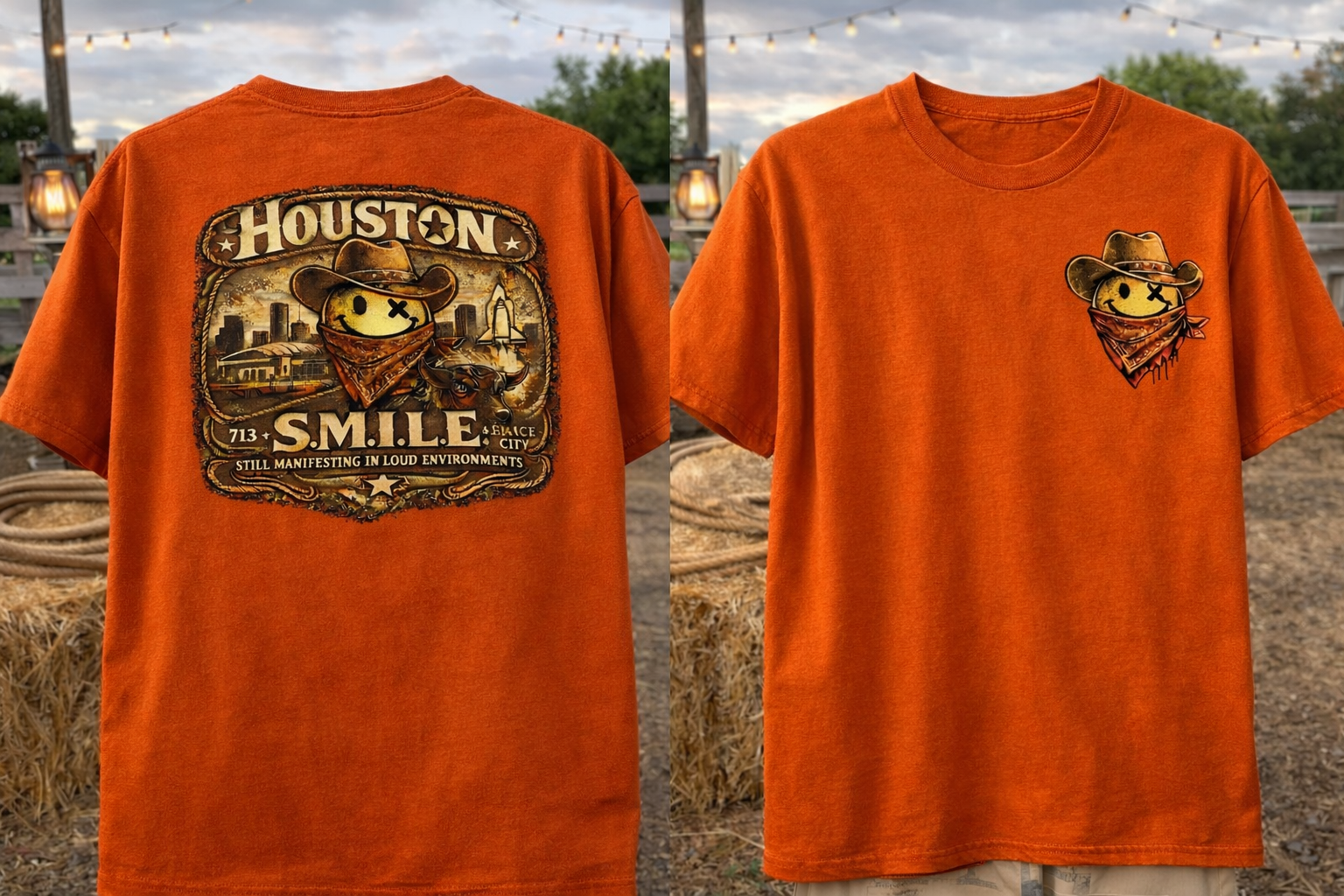 S.M.I.L.E. Houston Rodeo Edition Tee