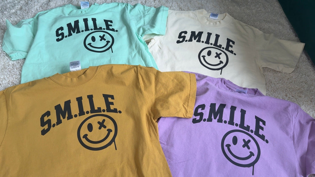 The Original S.M.I.L.E. Heavyweight Tee