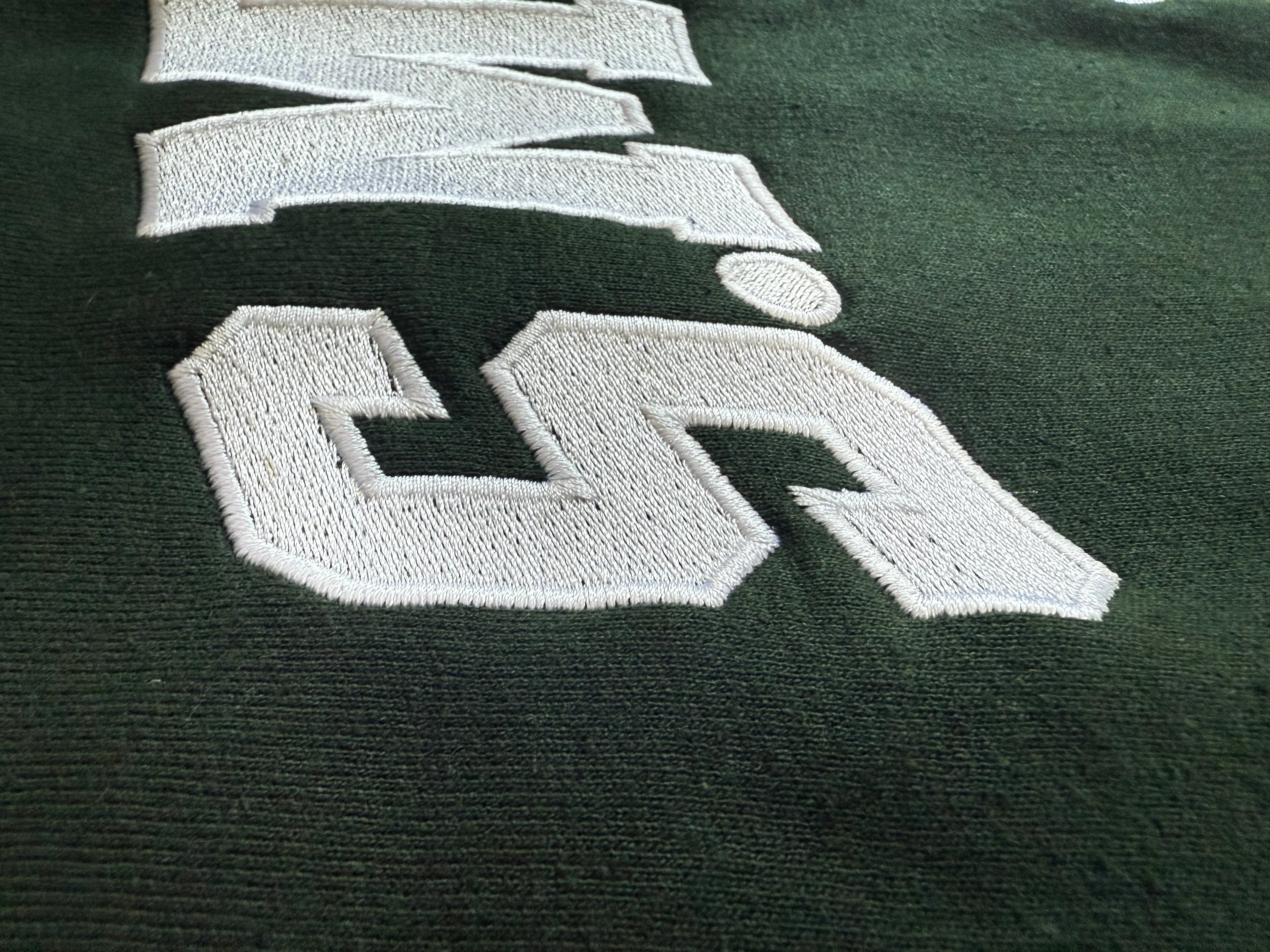 Forest Green Embroidered Pullover